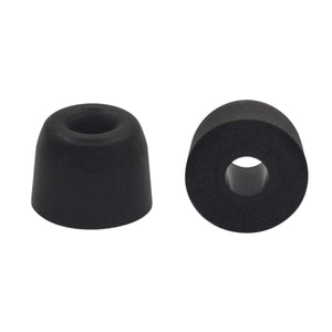 Upgraded Memory Foam Ear Tips for True Wireless Earbuds - Maximum Noise Isolation and Comfort